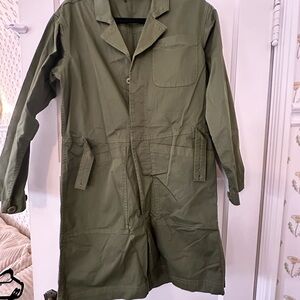 Women's Olive Green Utility Jumpsuit, never worn but no tags